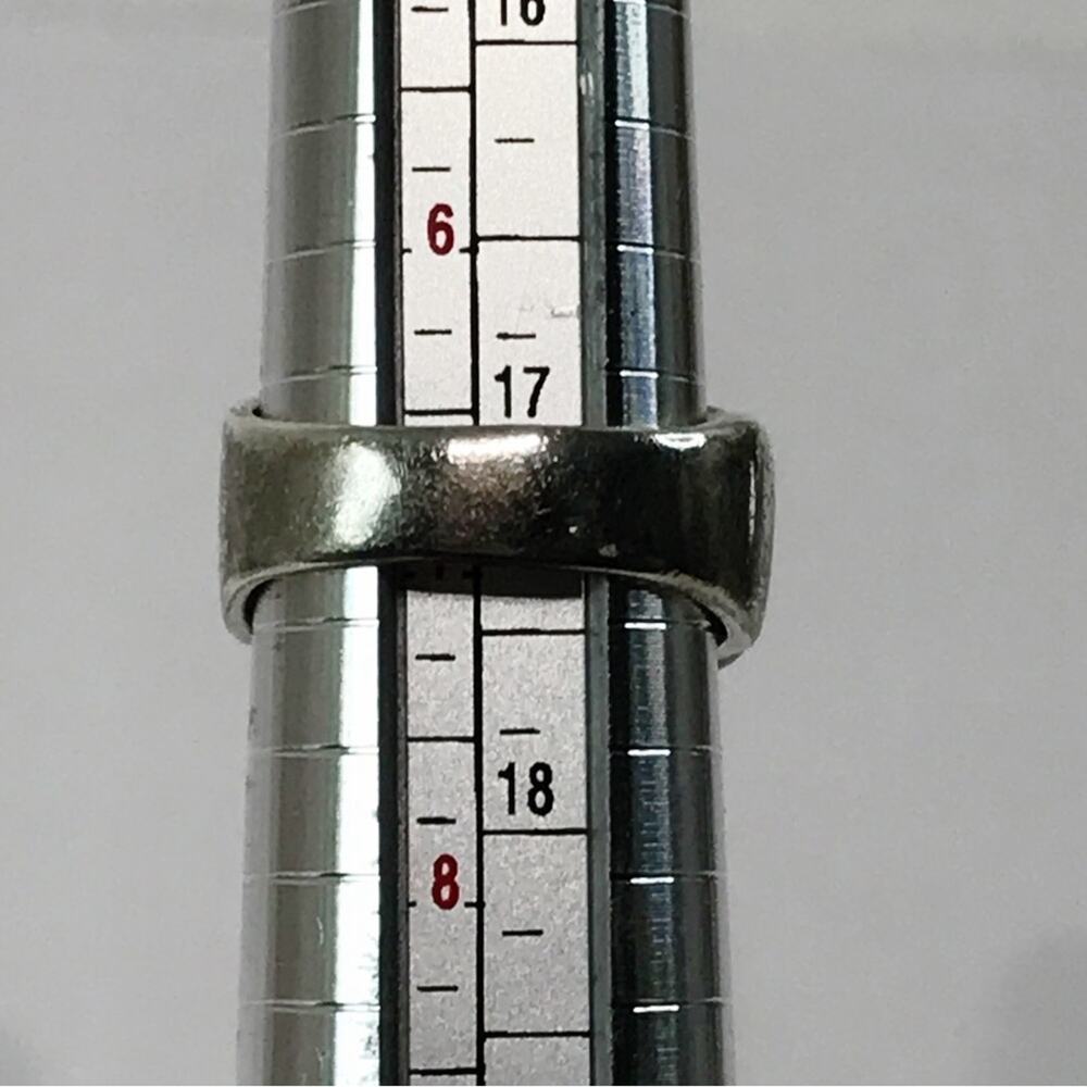 Vintage 925 Sterling Silver Milor Italy Ribbed Puffy Abstract Modern Ring 7 - Picture 15 of 15